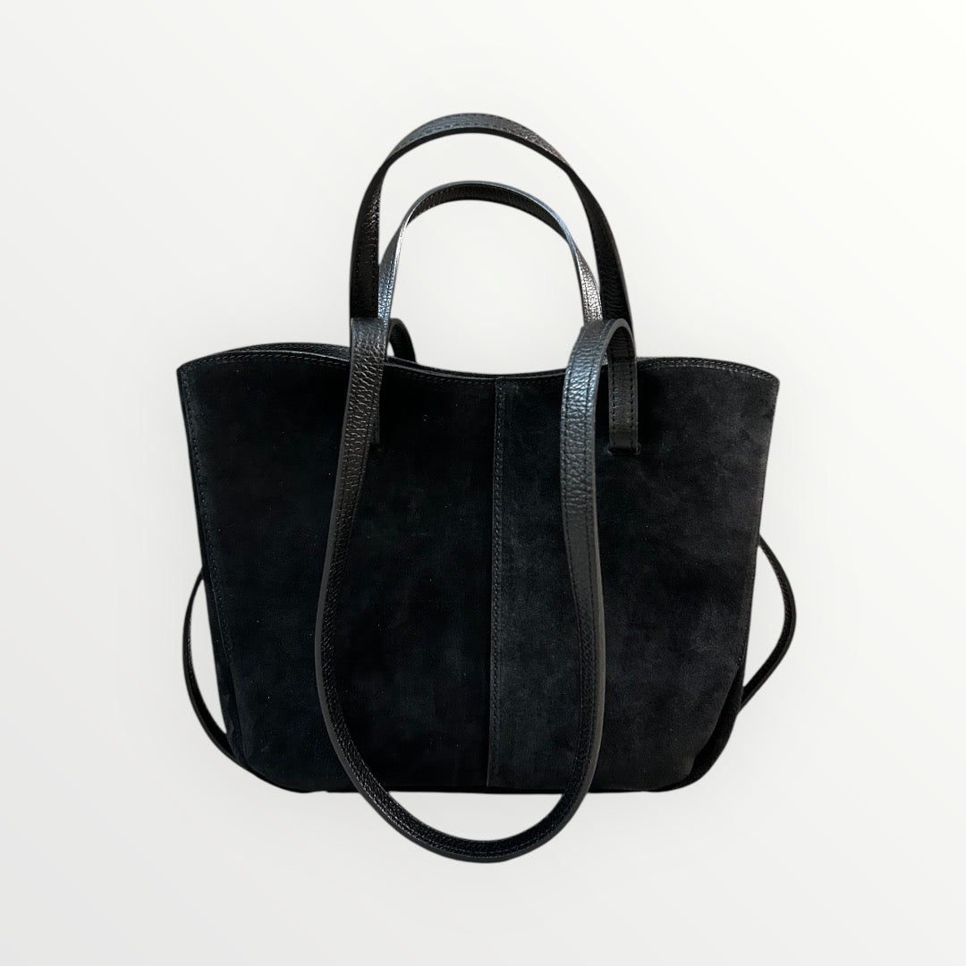 BORSA NIVES IN CAMOSCIO
