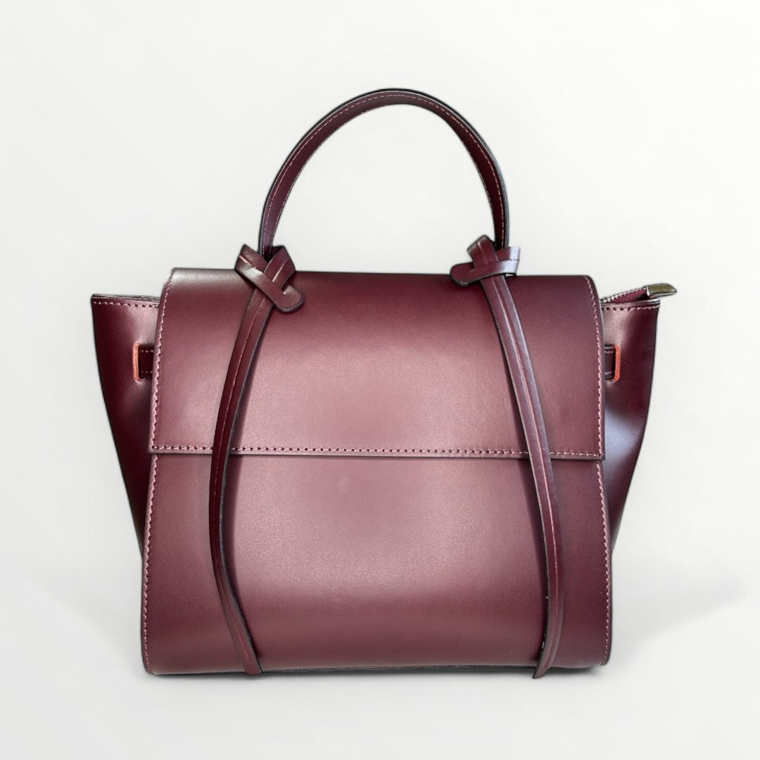 BORSA CLOÈ IN PELLE SPAZZOLATA BORDÒ