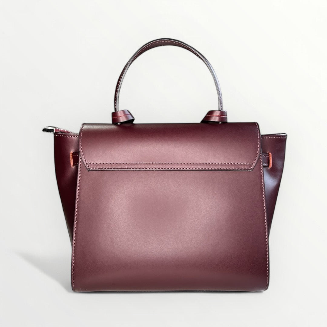 BORSA CLOÈ IN PELLE SPAZZOLATA BORDÒ