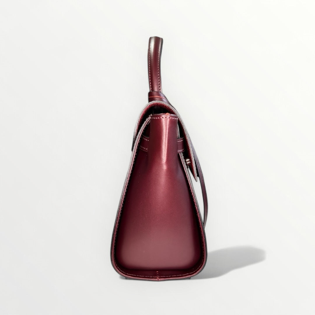 BORSA CLOÈ IN PELLE SPAZZOLATA BORDÒ