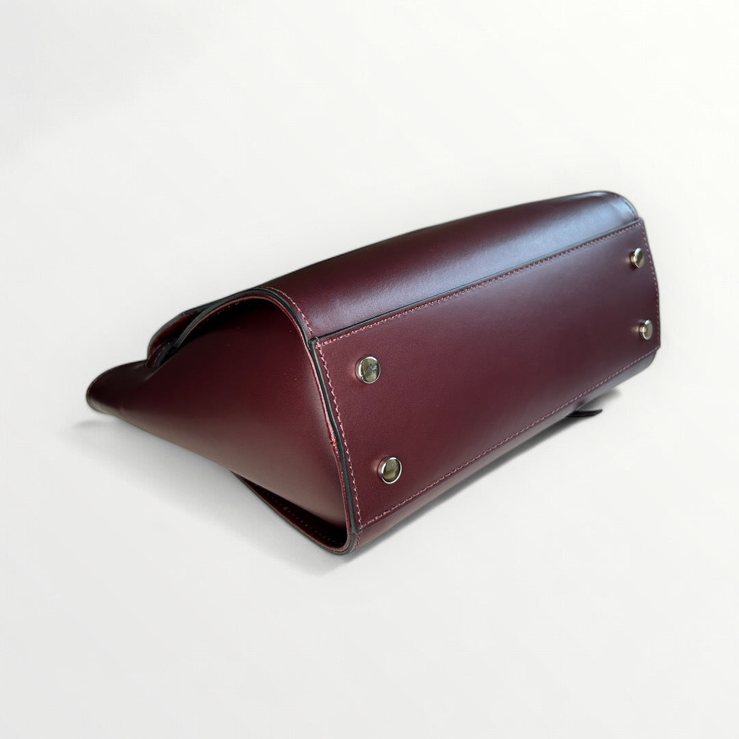 BORSA CLOÈ IN PELLE SPAZZOLATA BORDÒ
