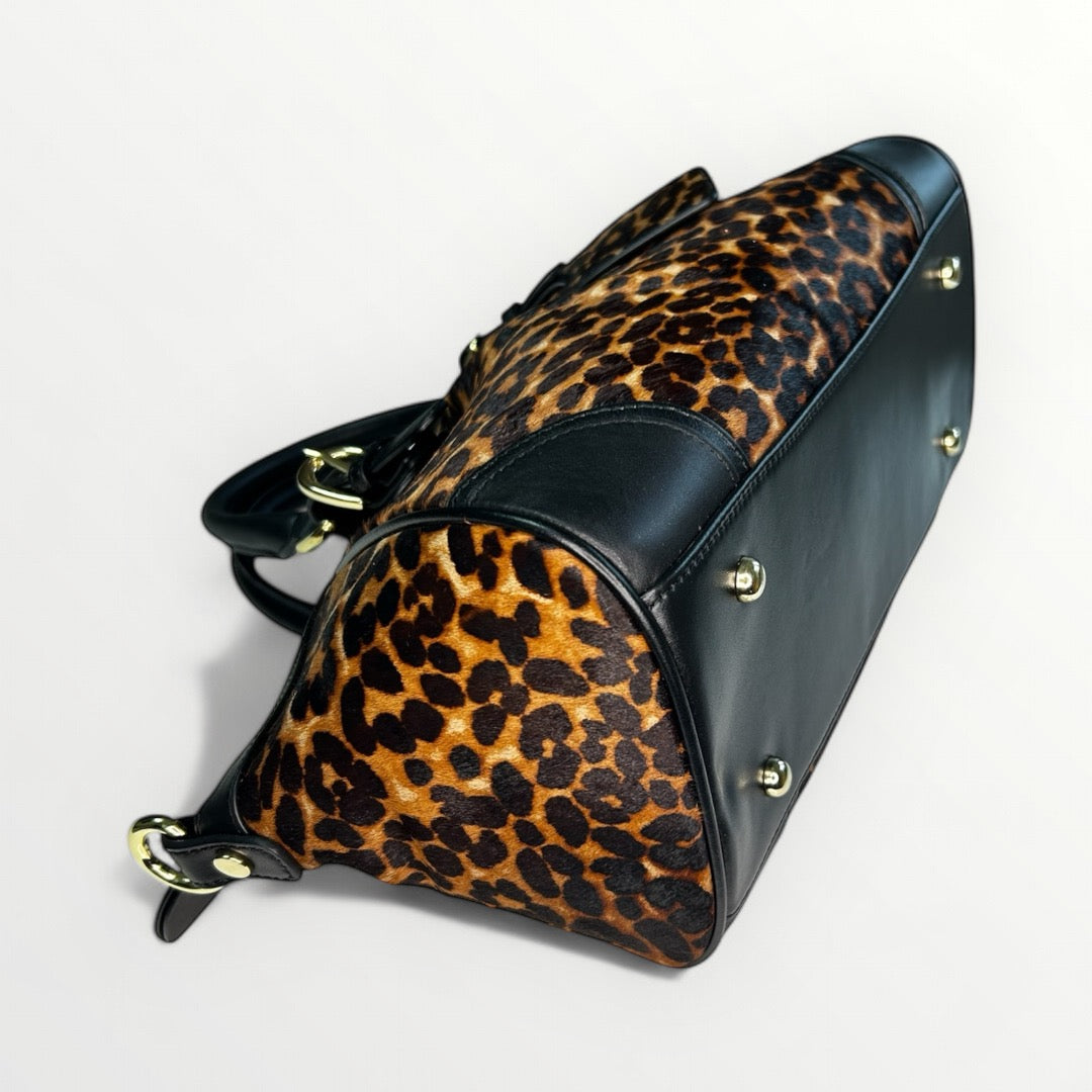 BORSA VERA IN PELLE CAVALLINO