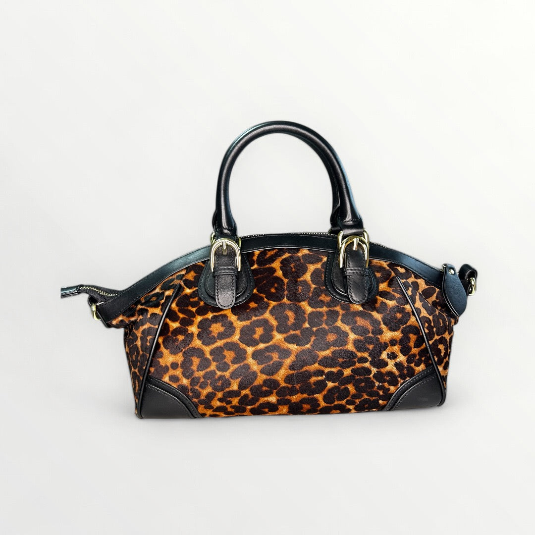 BORSA VERA IN PELLE CAVALLINO