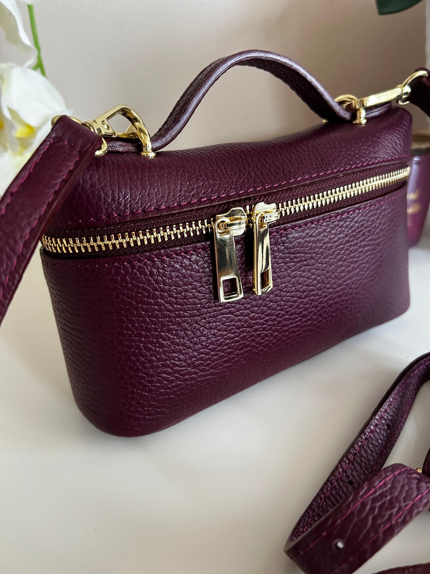 BORSA MINI IN PELLE BORDÒ