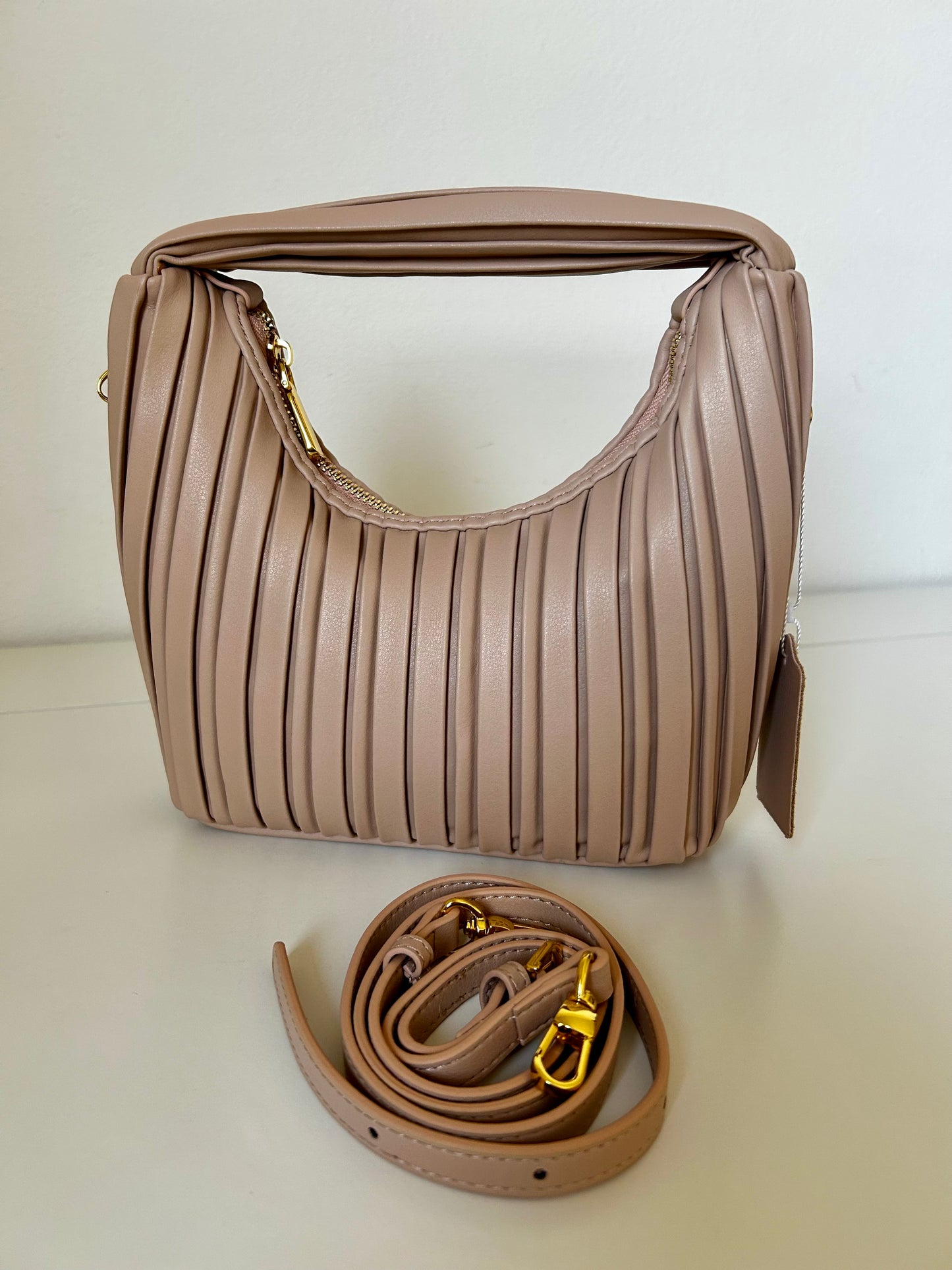 BORSA MIA IN PELLE ROSA CIPRIA