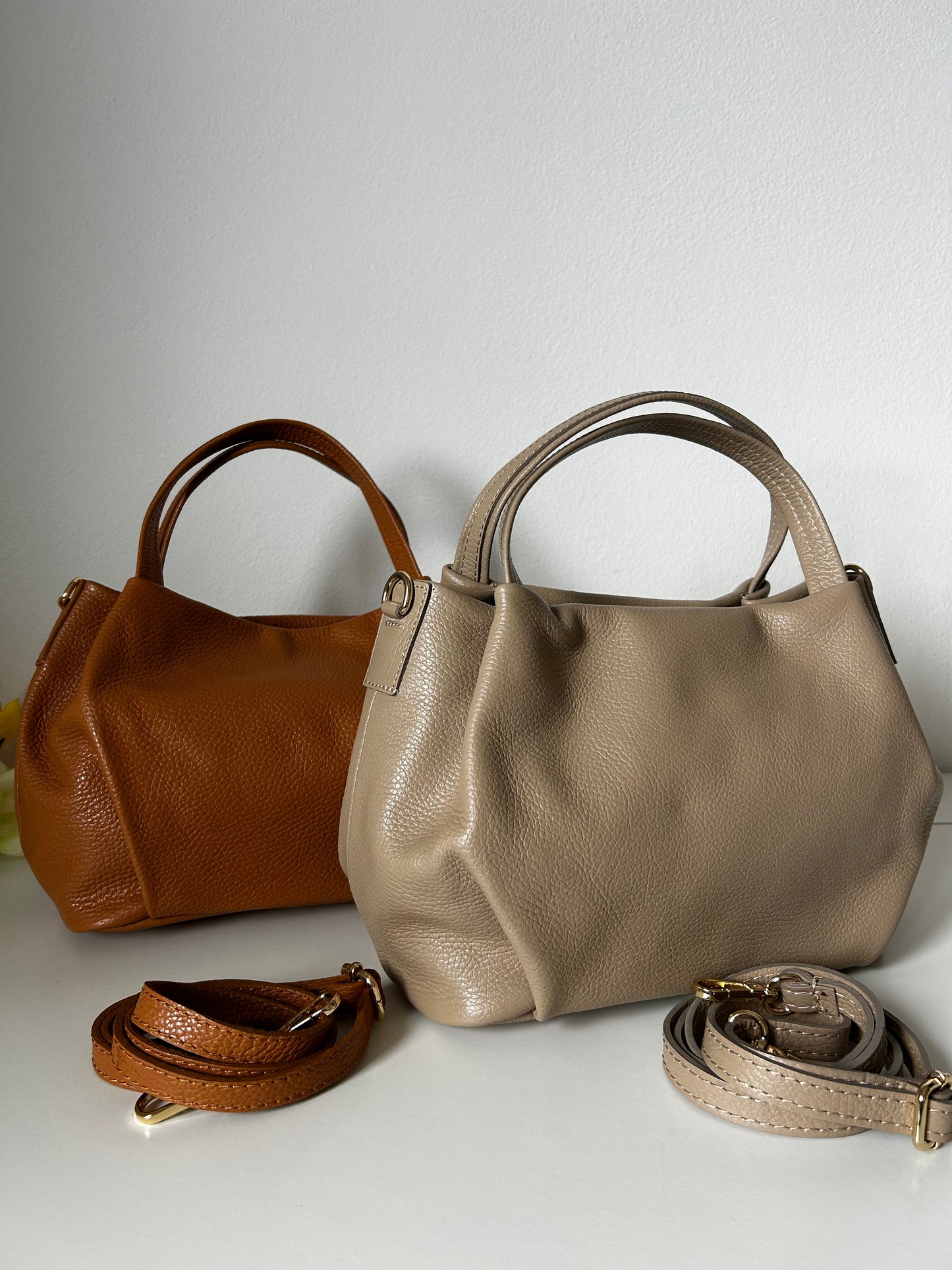 CITY BAG-vera pelle