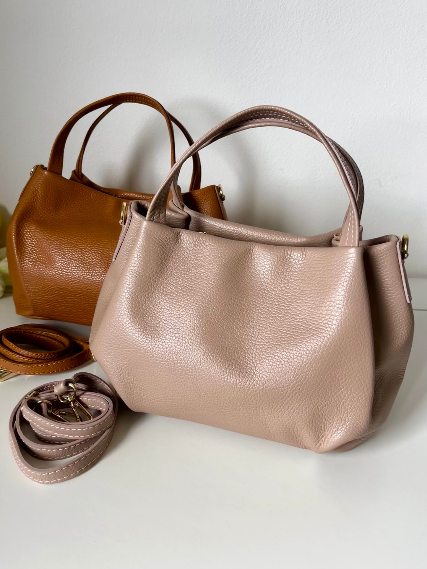 CITY BAG-vera pelle