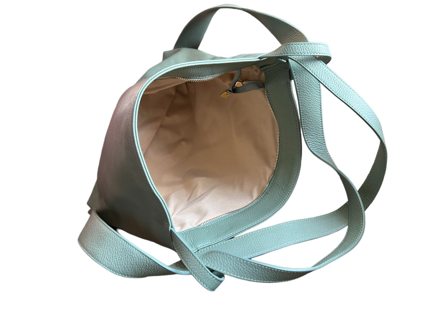 BORSA ZAINO SARA IN PELLE DOLLARO MENTA
