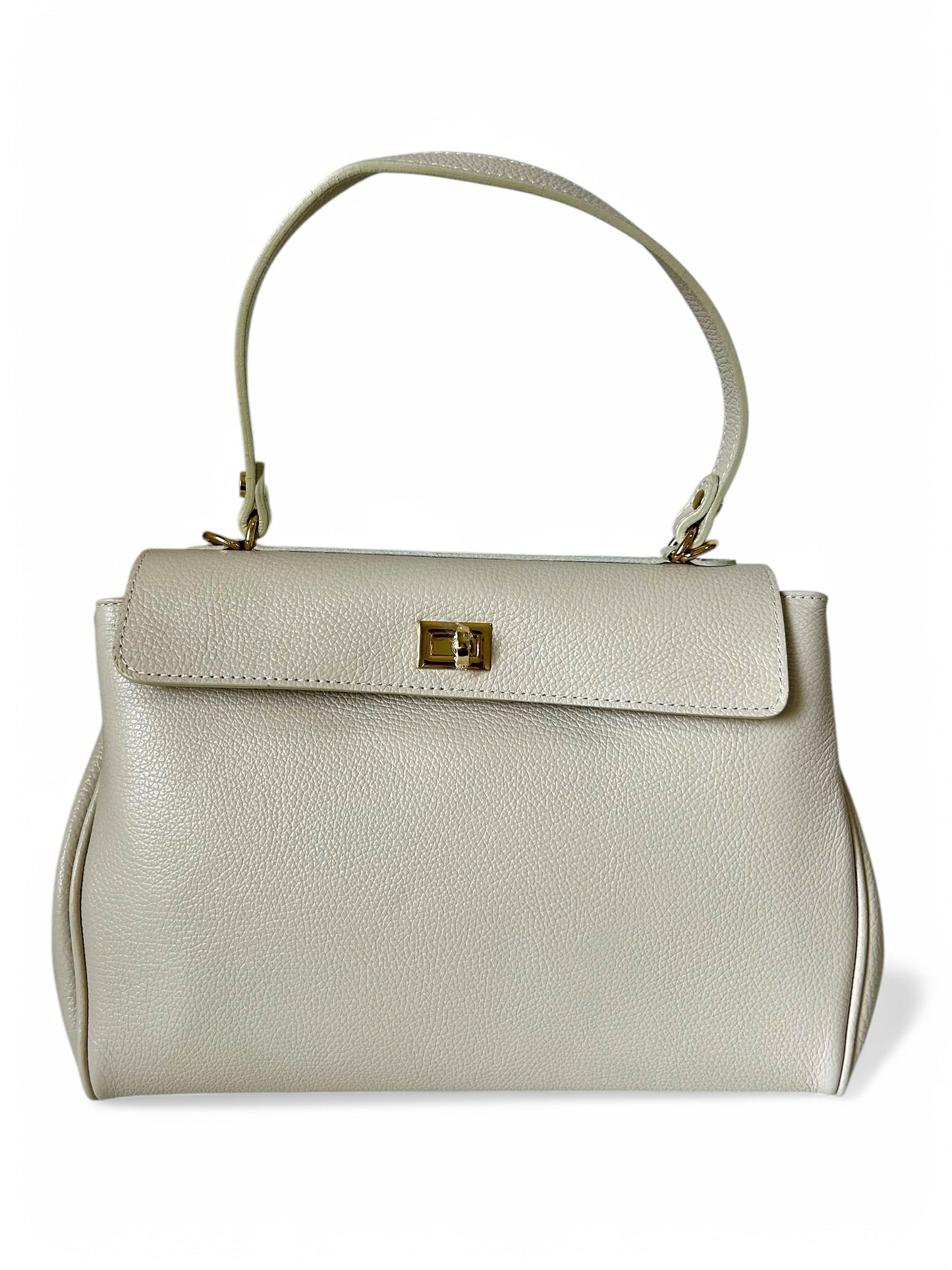 KIM IN PELLE BEIGE con Charm in omaggio
