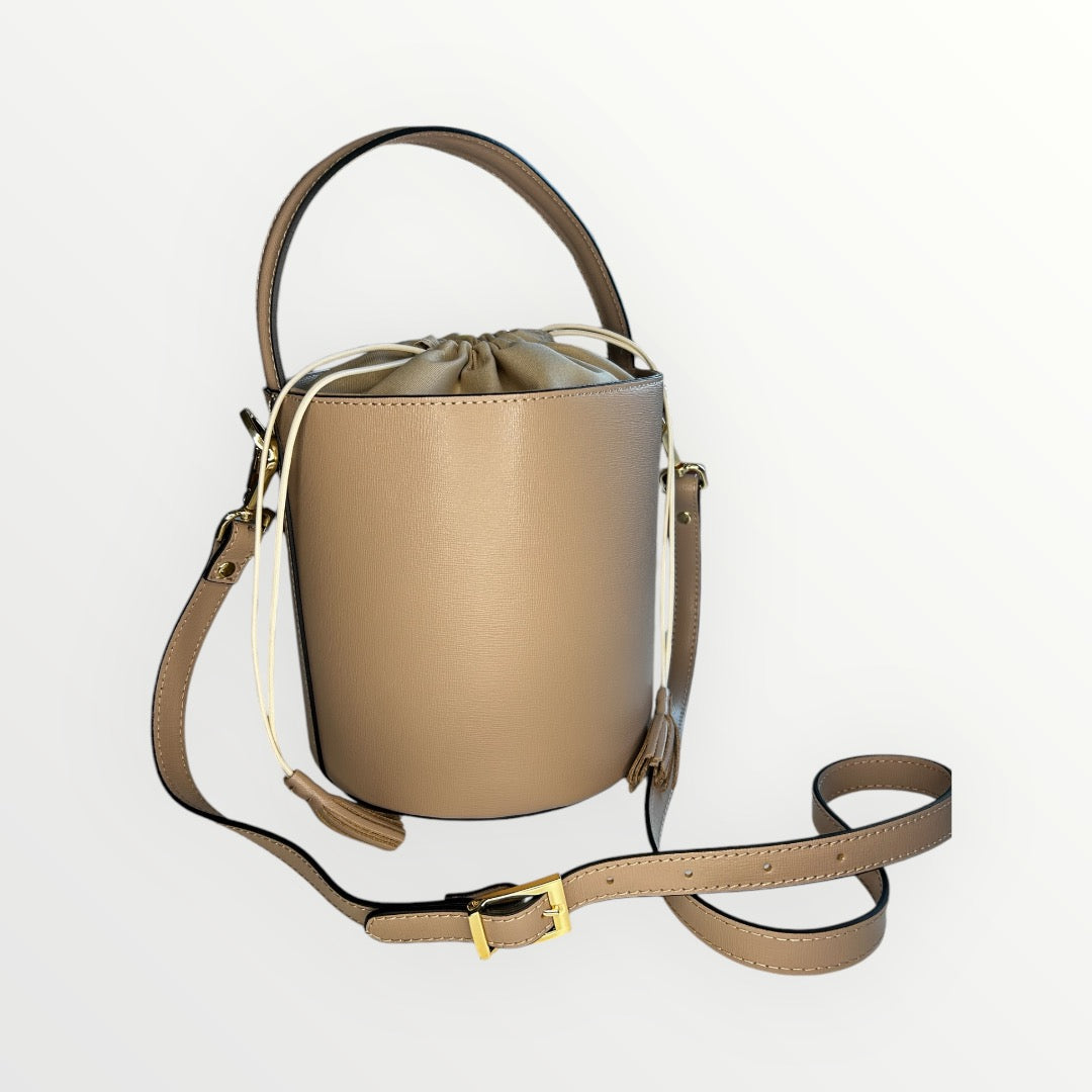 BORSA ROSE IN PELLE DI SAFFIANO ROSA CIPRIA