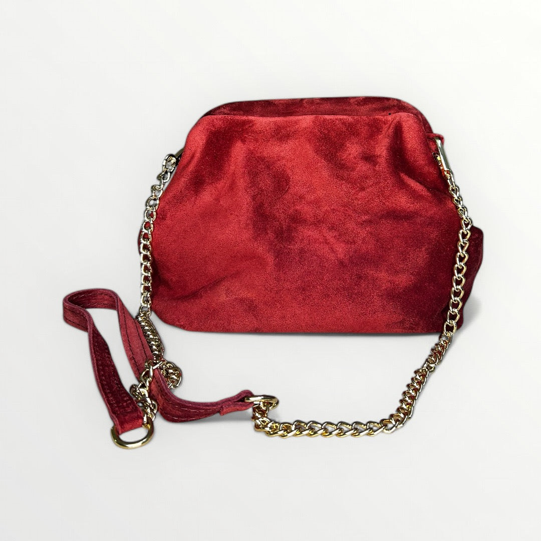 CLUTCH-SUEDE BORDÒ