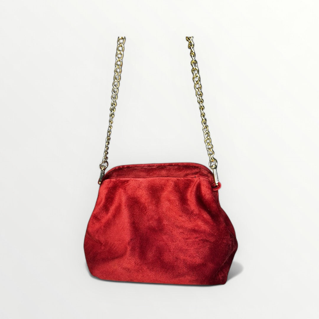 CLUTCH-SUEDE BORDÒ