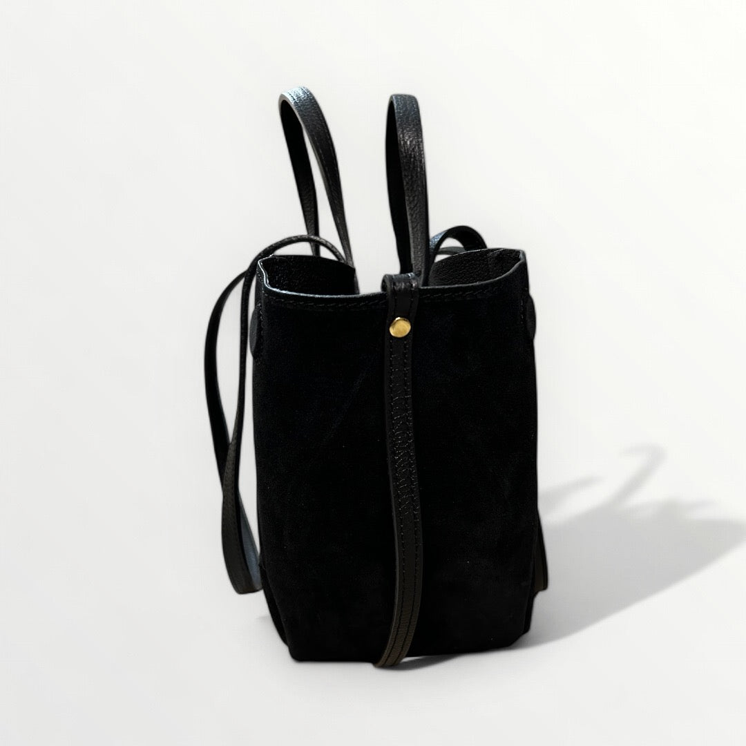 BORSA NIVES IN CAMOSCIO