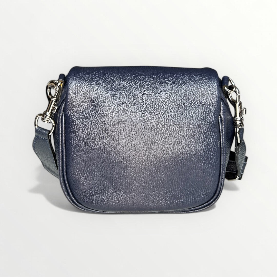 BORSA A TRACOLLA IN VERA PELLE