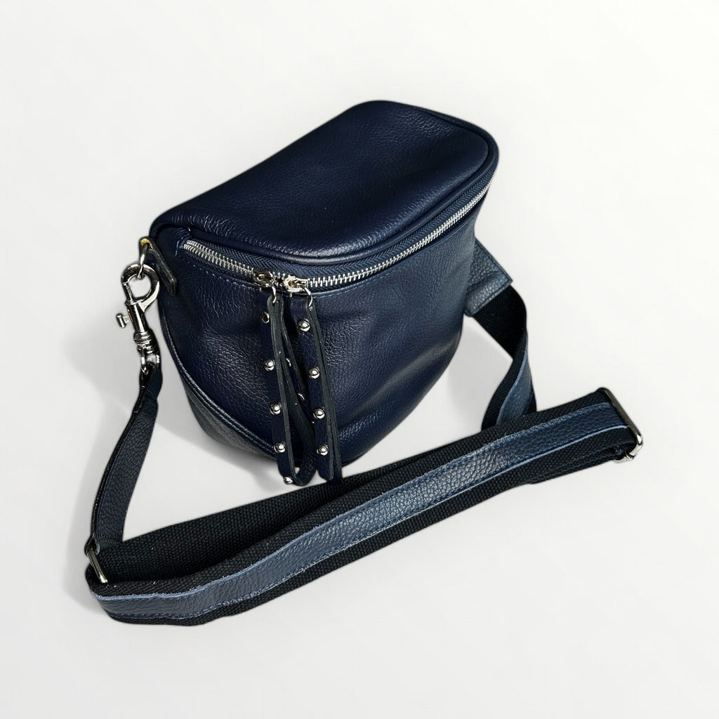 BORSA A TRACOLLA IN VERA PELLE