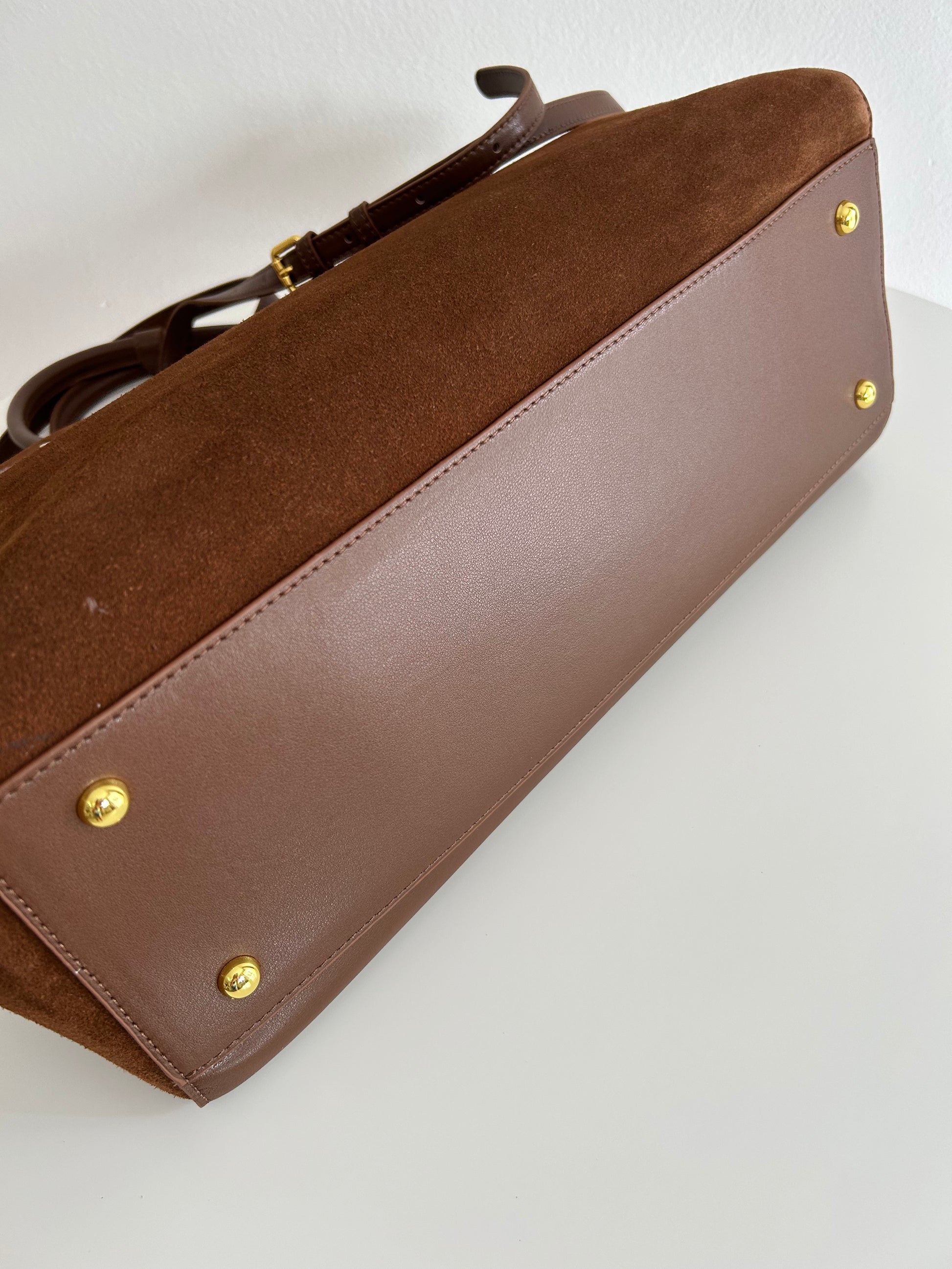 MAXI BELT-bag suede