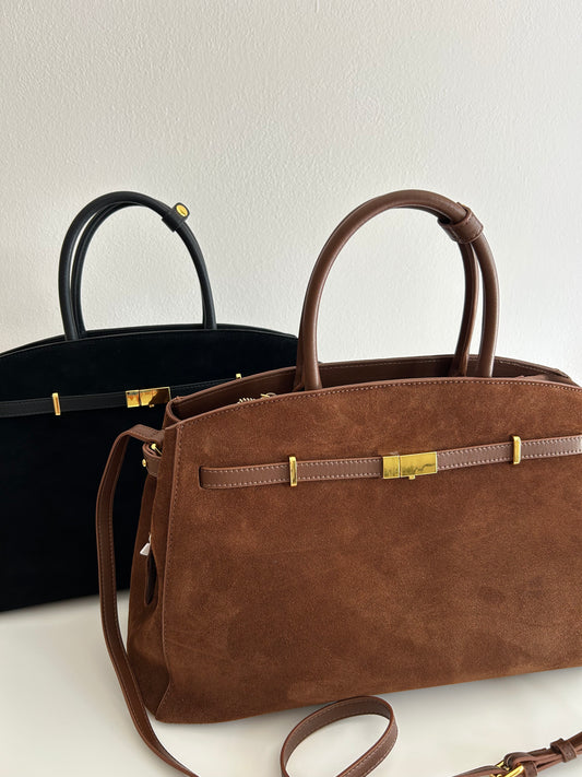 MAXI BELT-bag suede