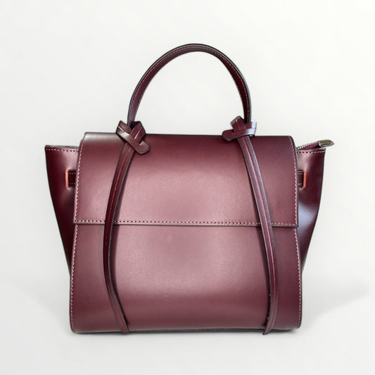 BORSA CLOÈ IN PELLE SPAZZOLATA BORDÒ
