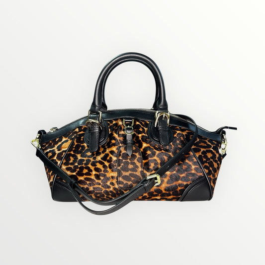 BORSA VERA IN PELLE CAVALLINO