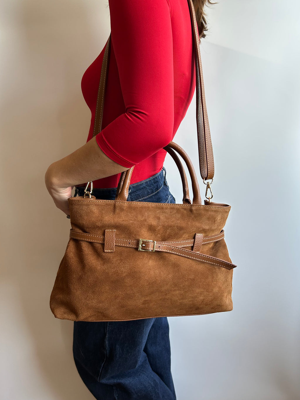 SAMY SUEDE BAG