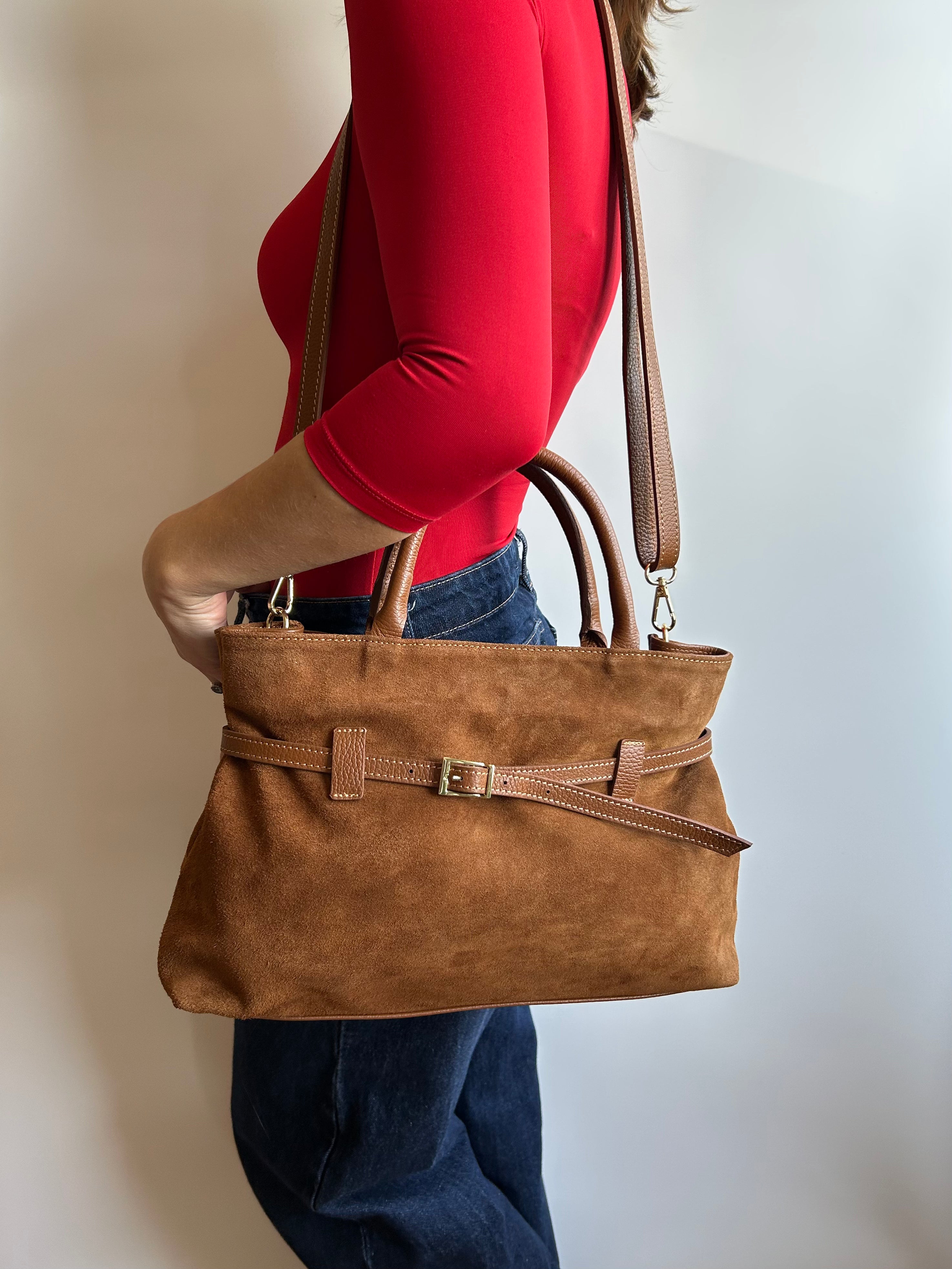 SAMY SUEDE BAG