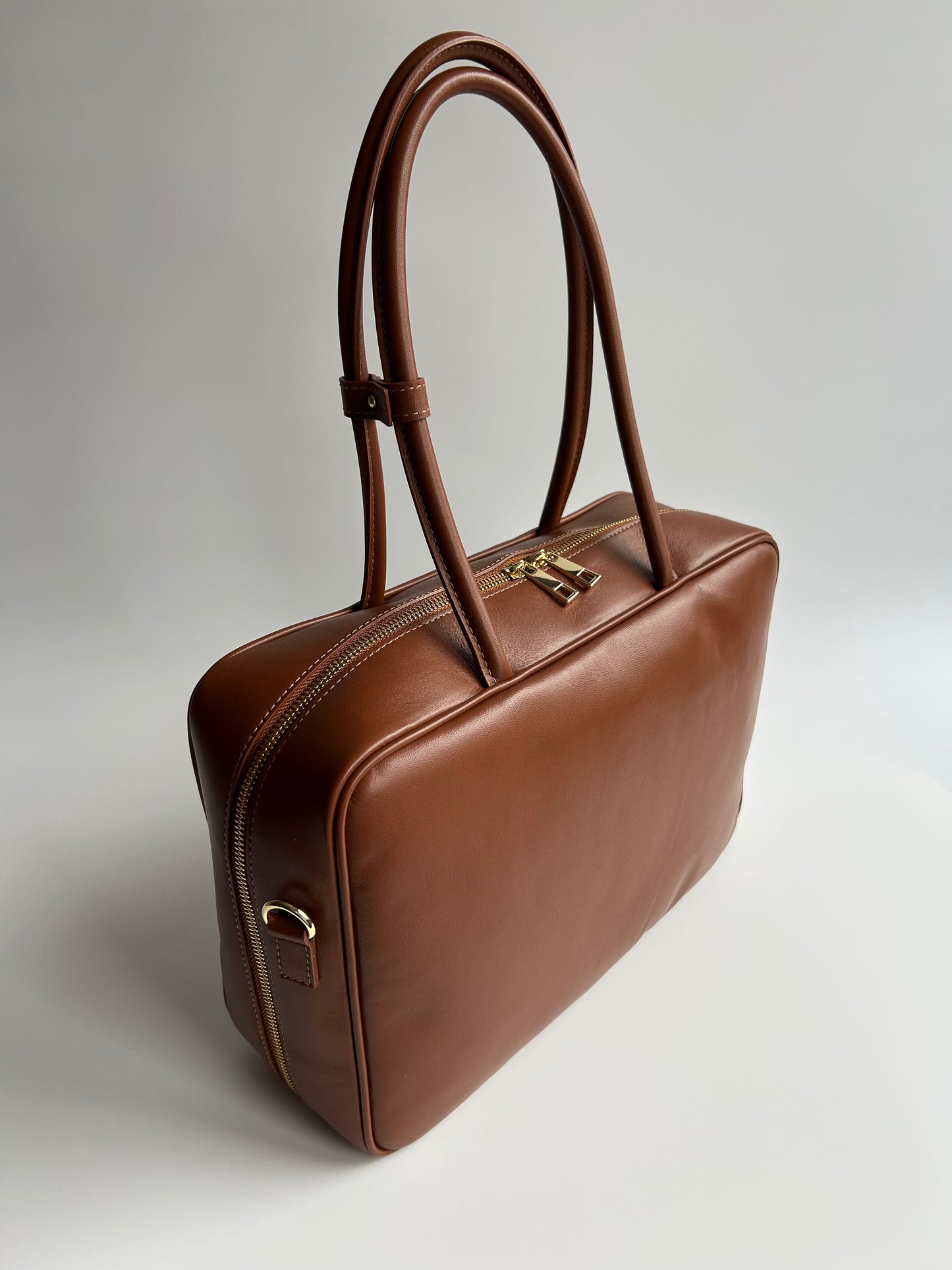 SOFIA MAXI BAG-CUOIO