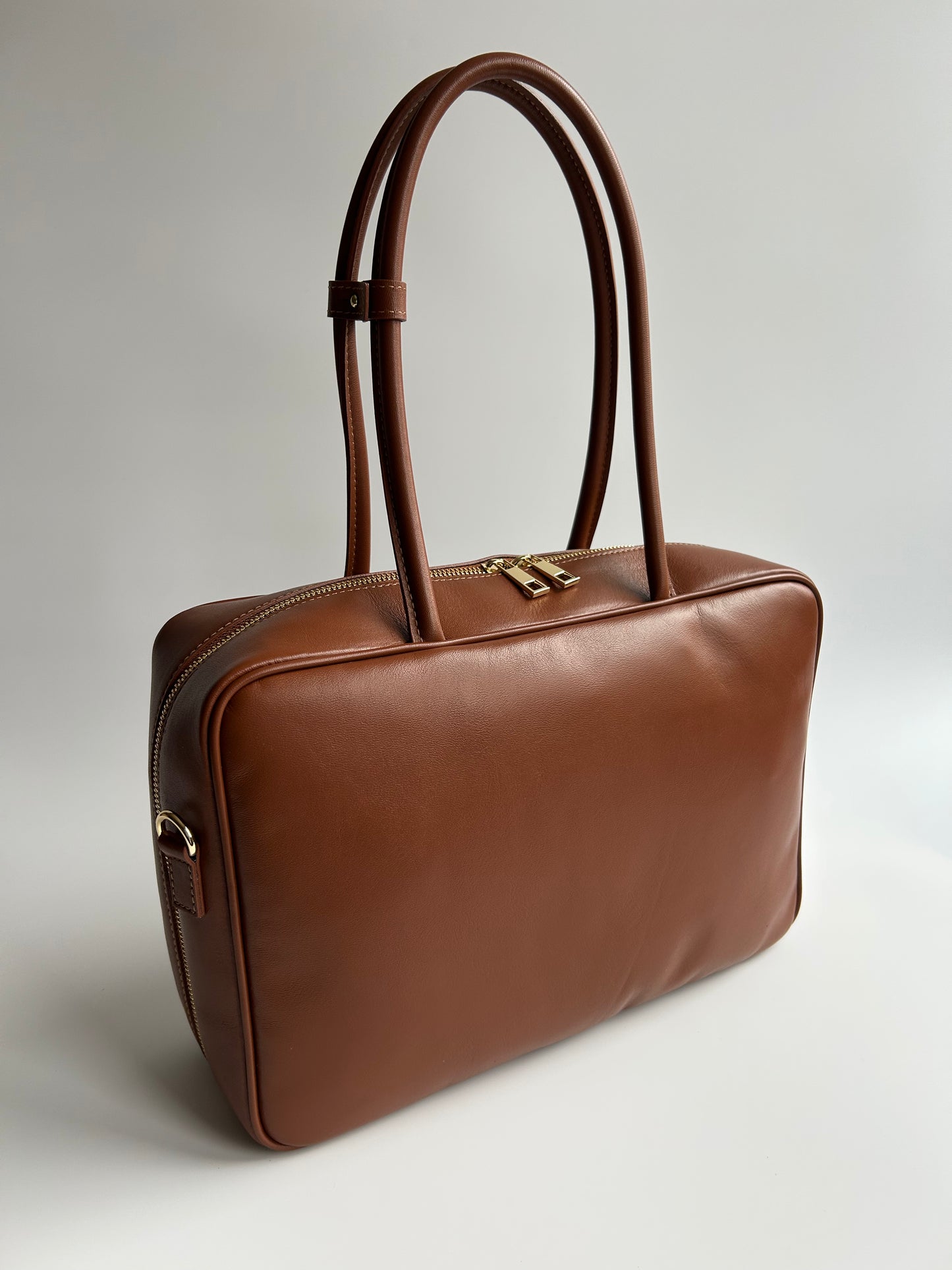 SOFIA MAXI BAG-CUOIO