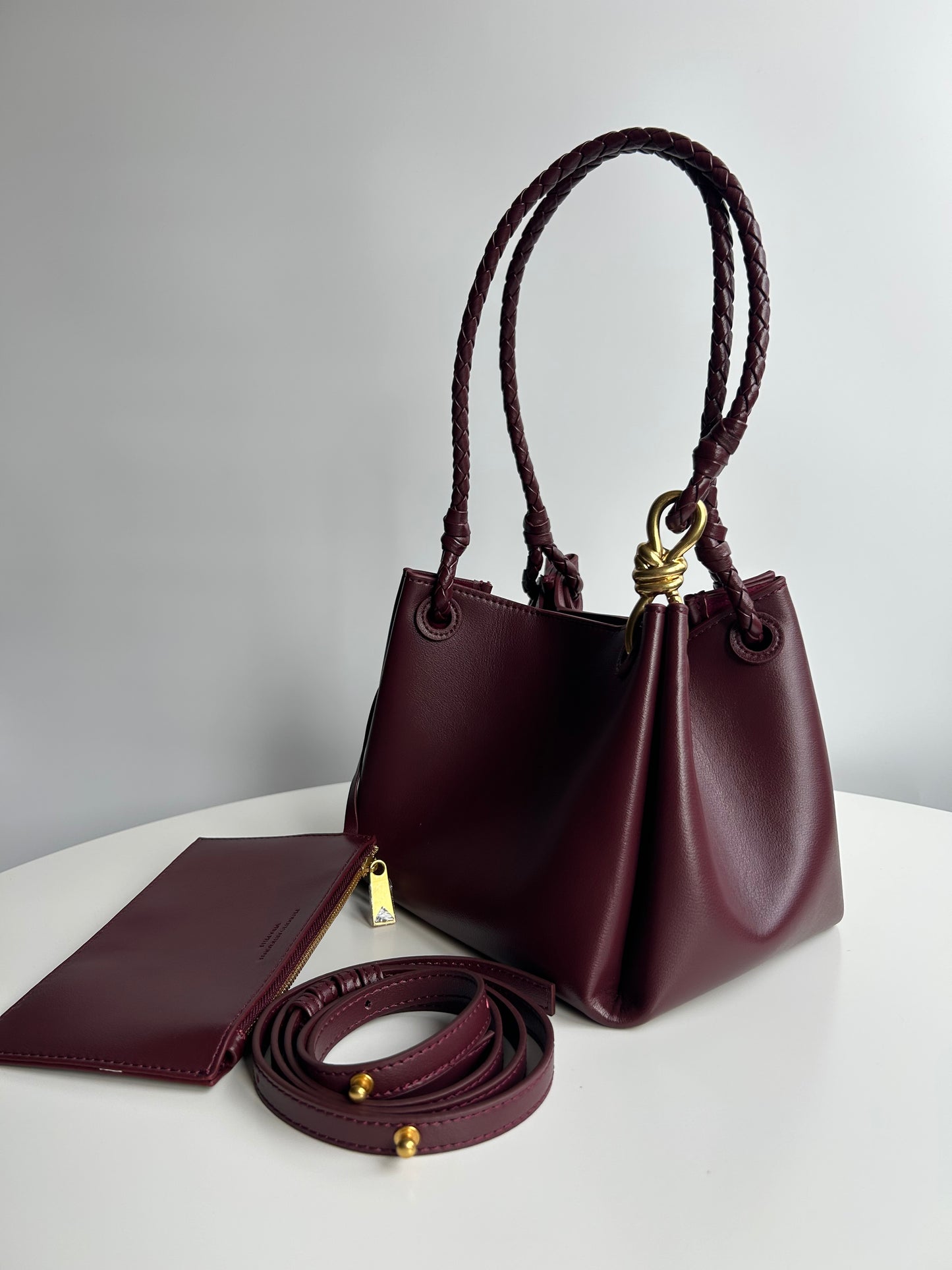 IVY BAG -BORDEAUX