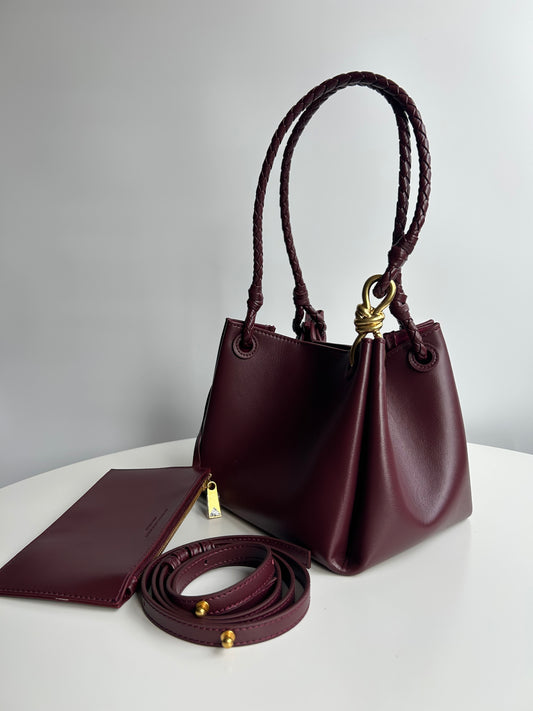 IVY BAG -BORDEAUX