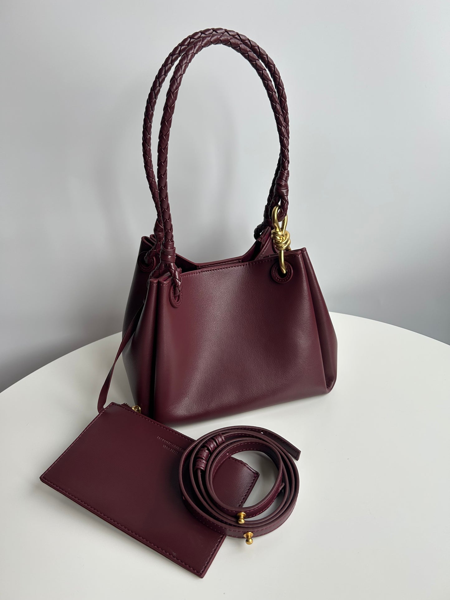 IVY BAG -BORDEAUX