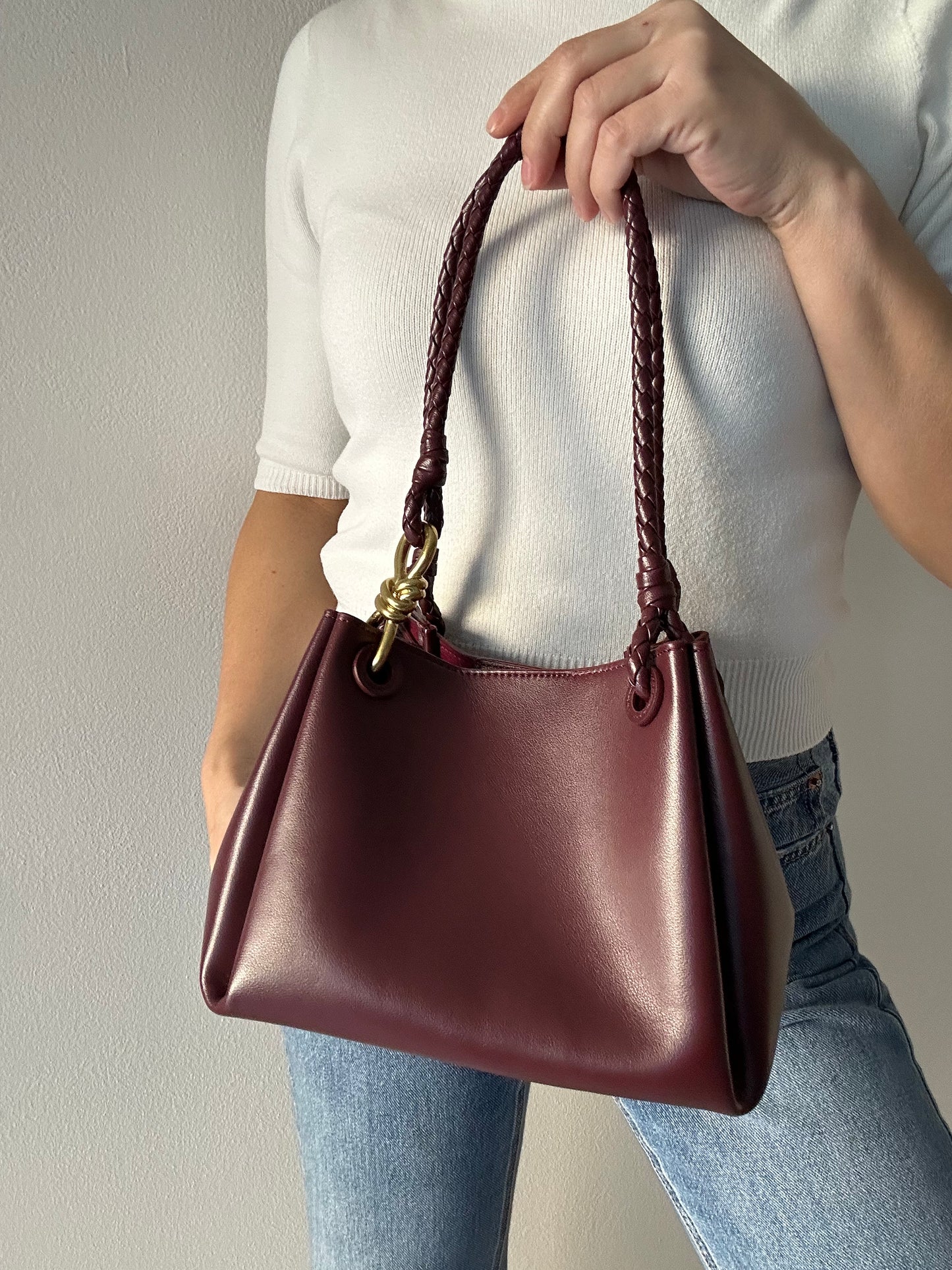 IVY BAG -BORDEAUX