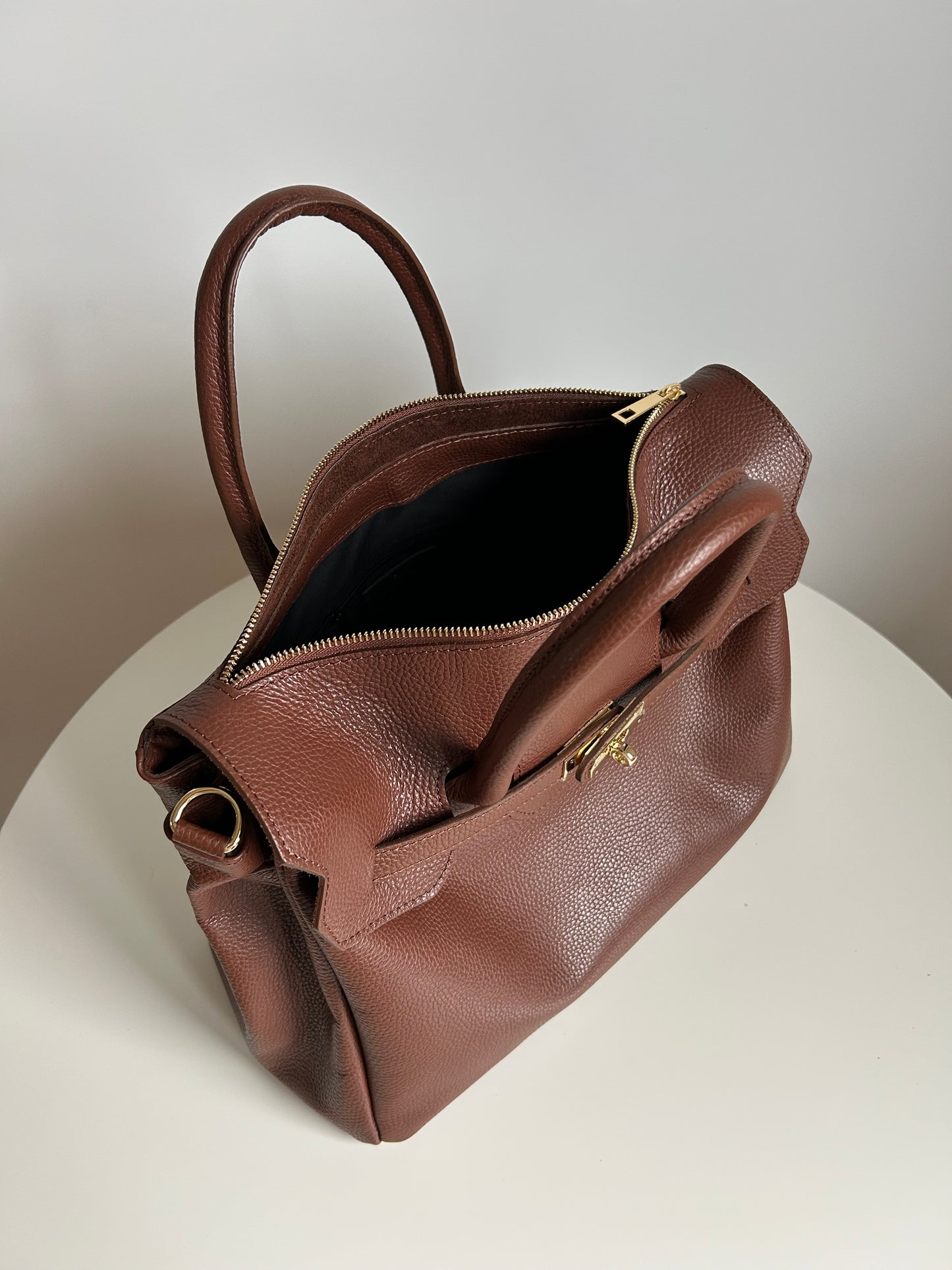 GABRIELLA MAXI BAG-MARRONE