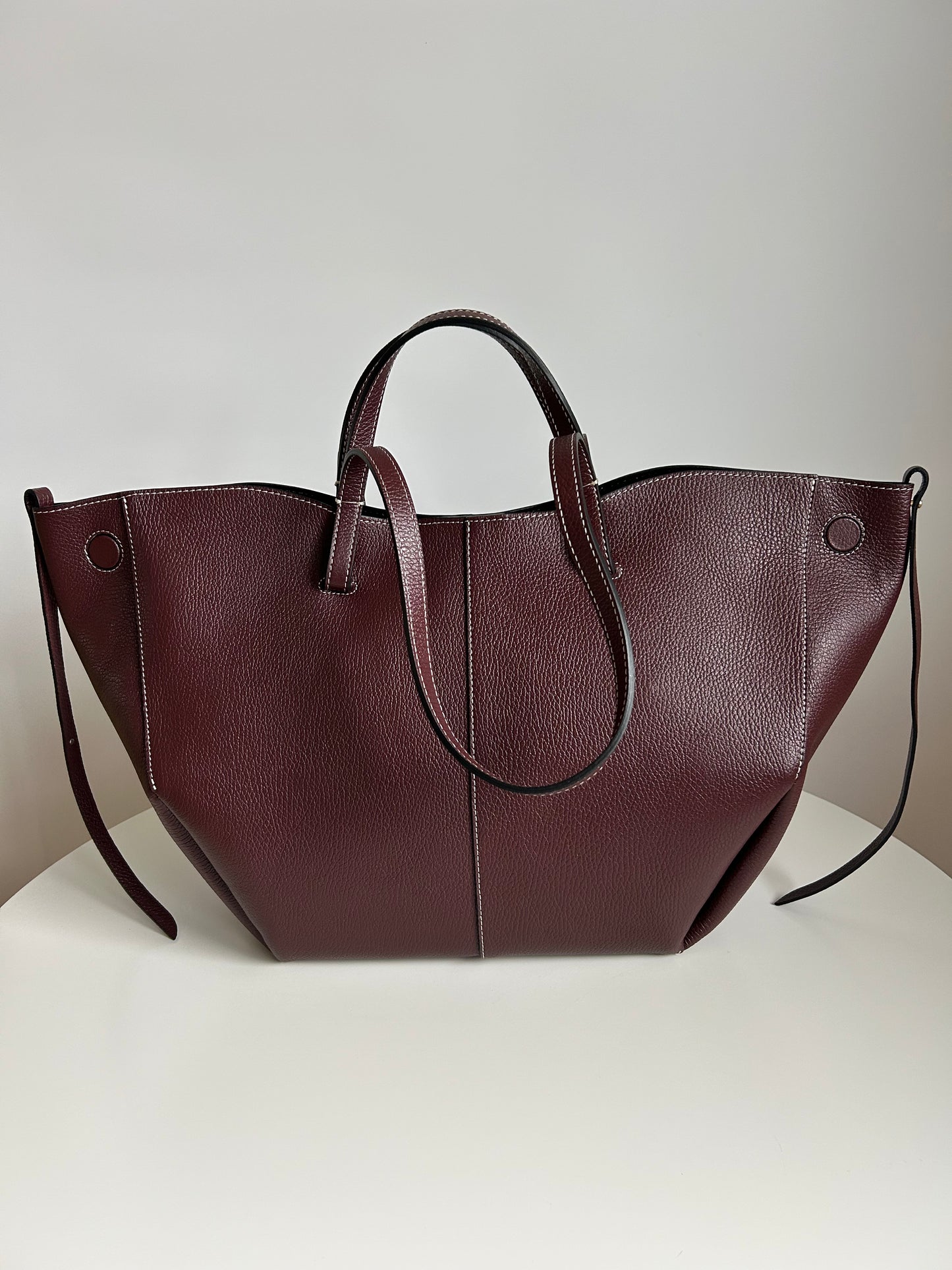 HELEN MAXI BAG-BORDEAUX