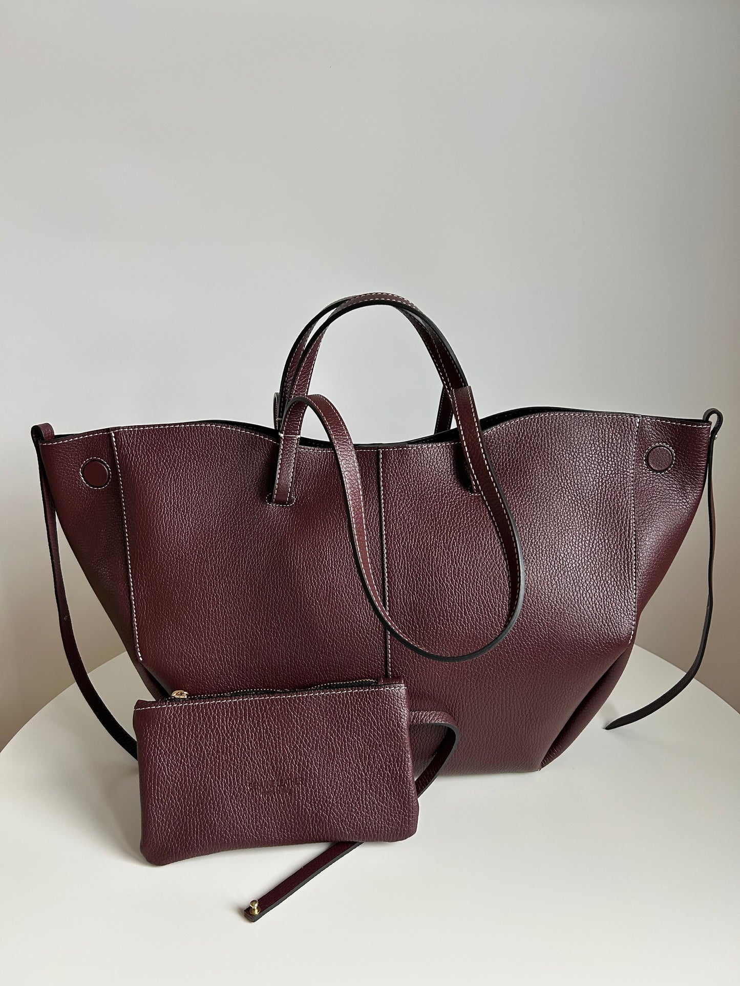 HELEN MAXI BAG-BORDEAUX
