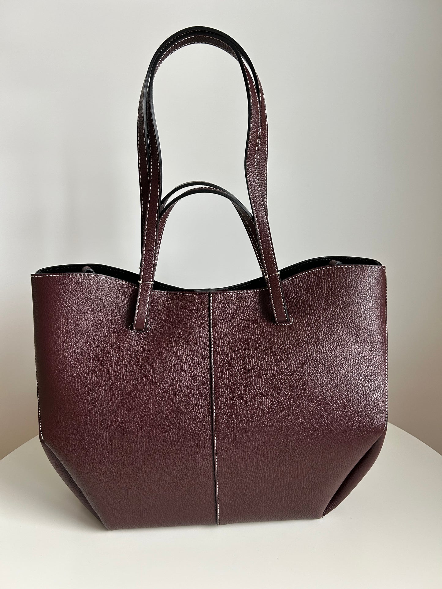 HELEN MAXI BAG-BORDEAUX