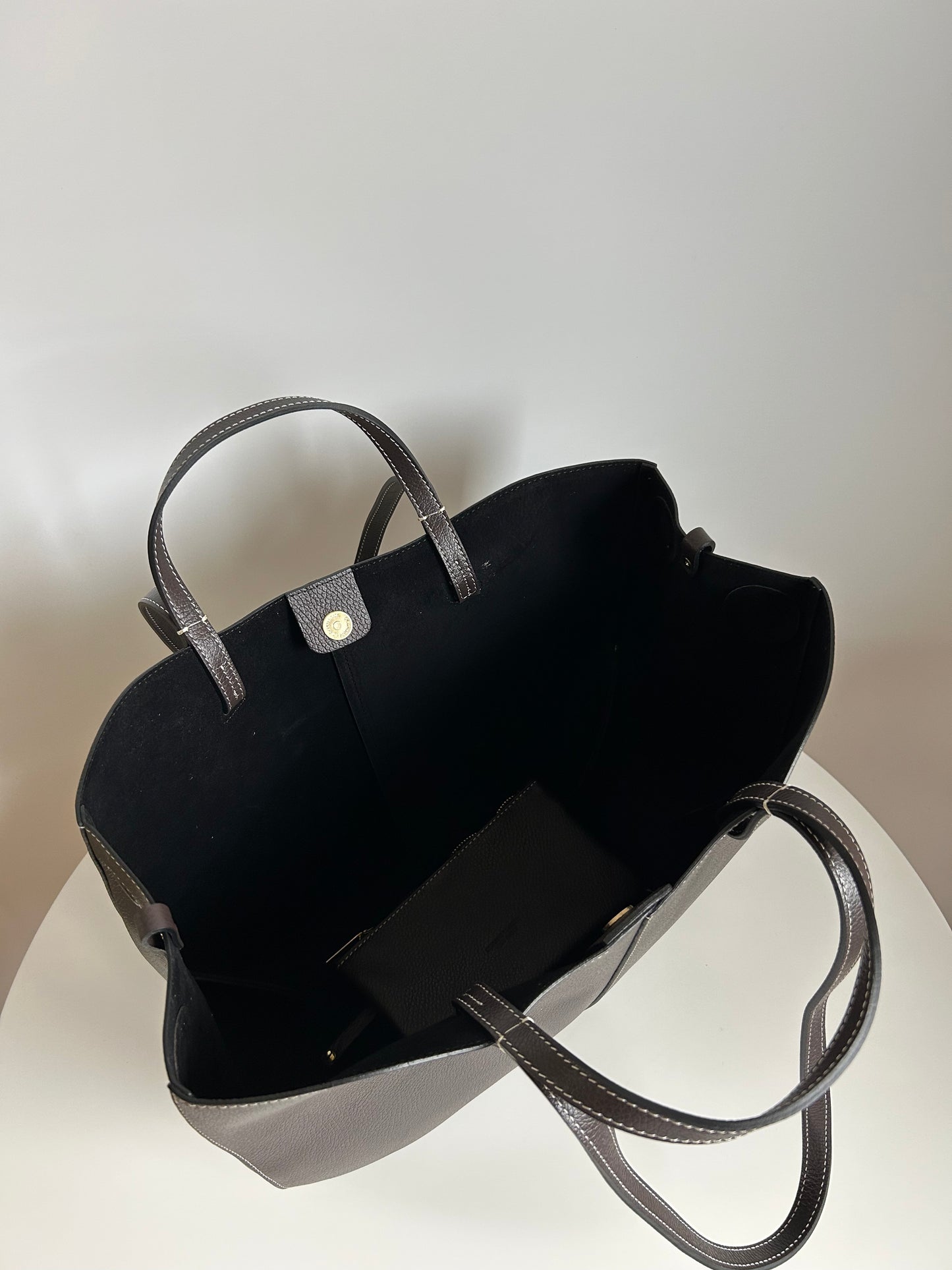 HELEN MAXI BAG-DARK BROWN