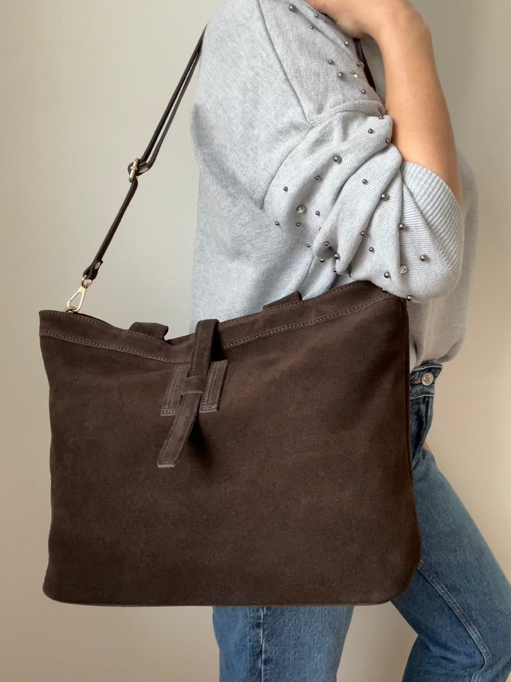 MAYA SUEDE BAG