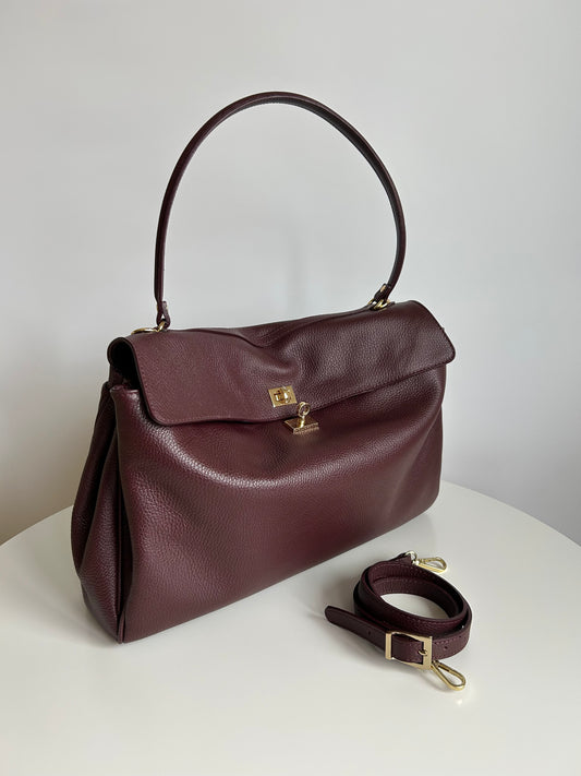 KAROL-MAXI BAG BORDEAUX