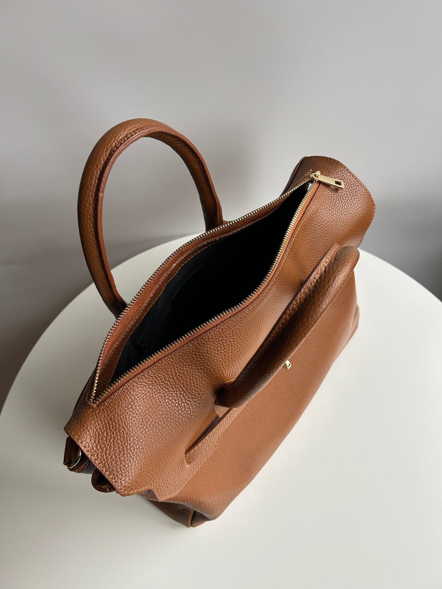 GABRIELLA MAXI BAG-CUOIO