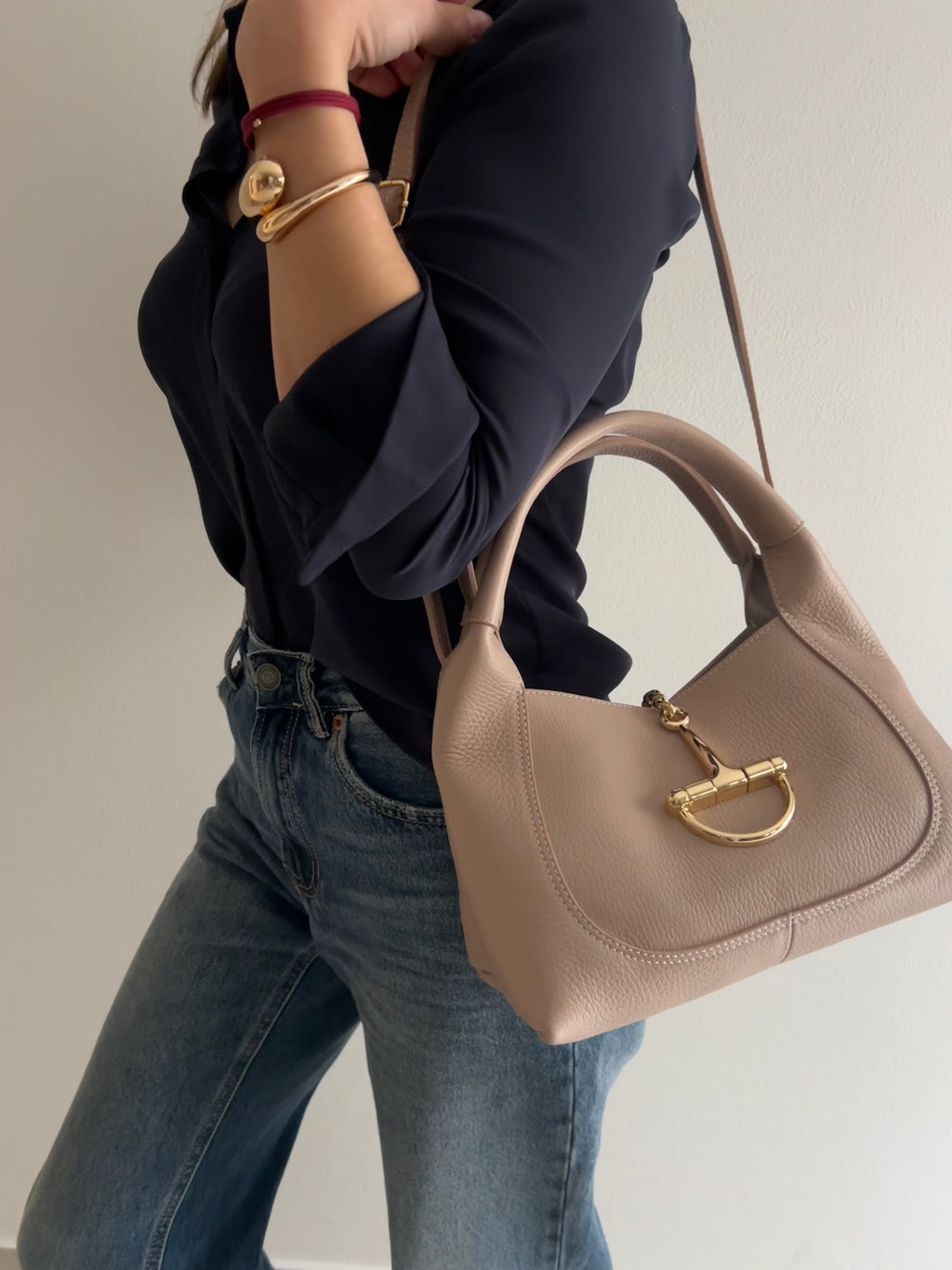 LONDON SMALL LEATHER BAG