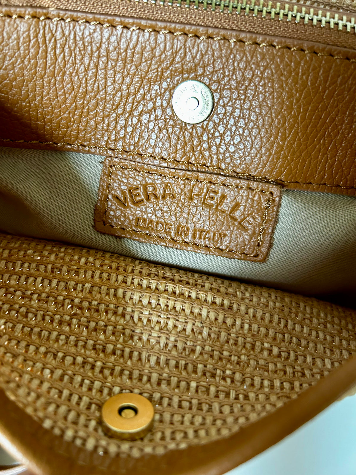 BOLSO HOPE DE PIEL Y RAFIA