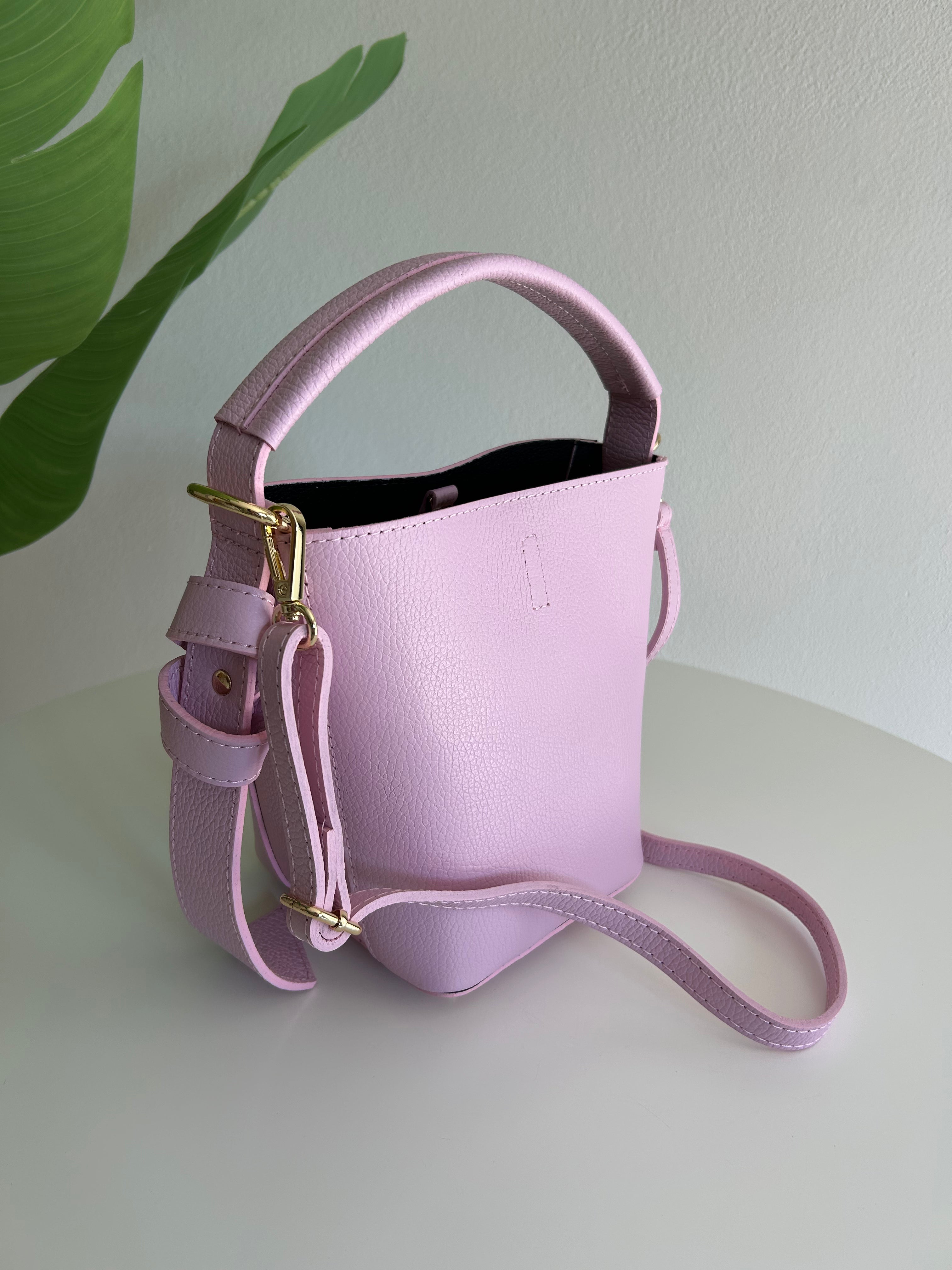 BORSA SECCHIELLO TWIST IN PELLE