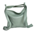 SARA DOLLAR LEATHER BACKPACK BAG