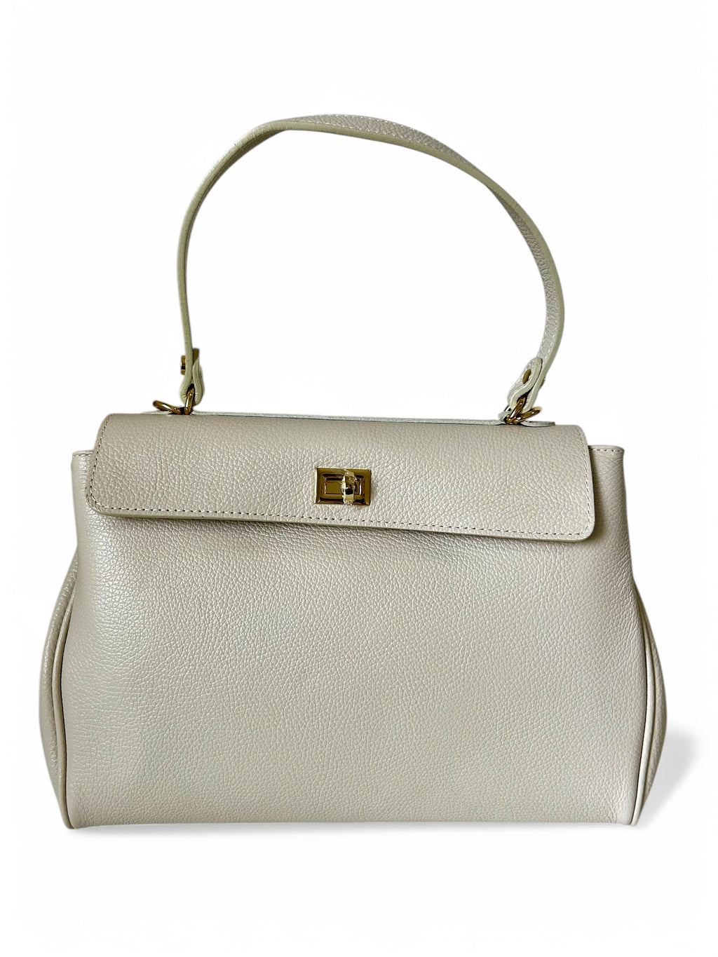 KIM IN PELLE BEIGE con Charm