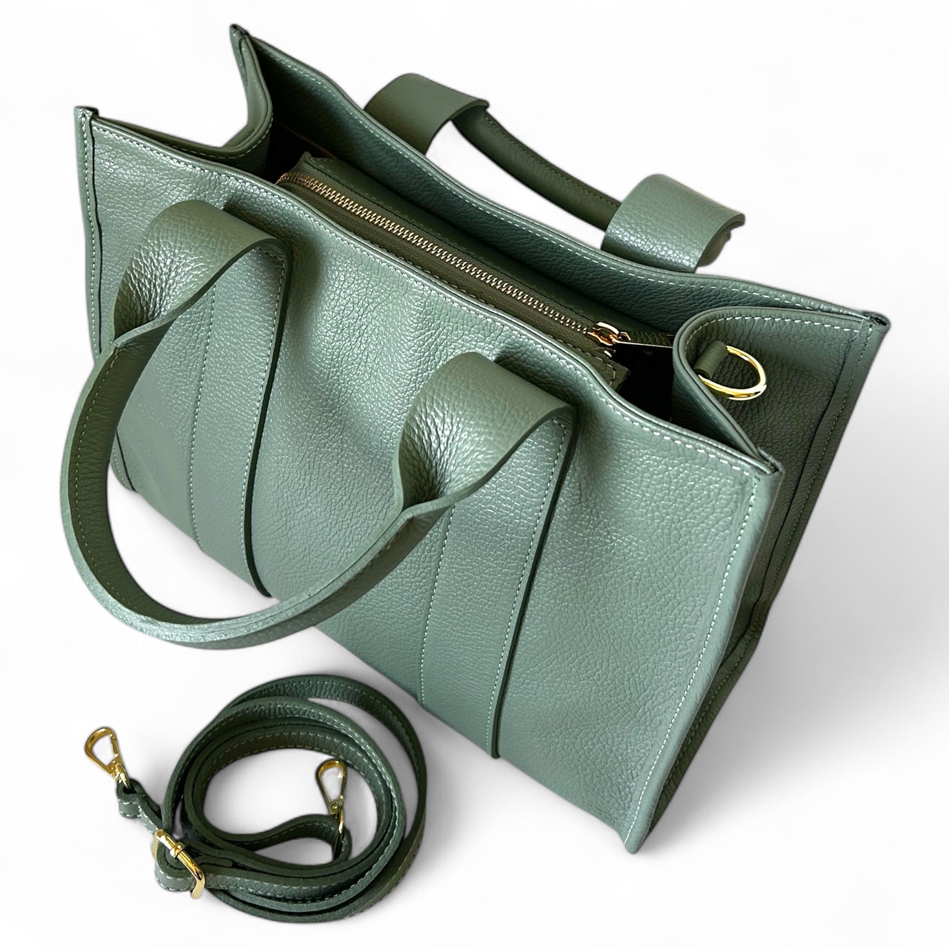 LISA-tote in vera pelle