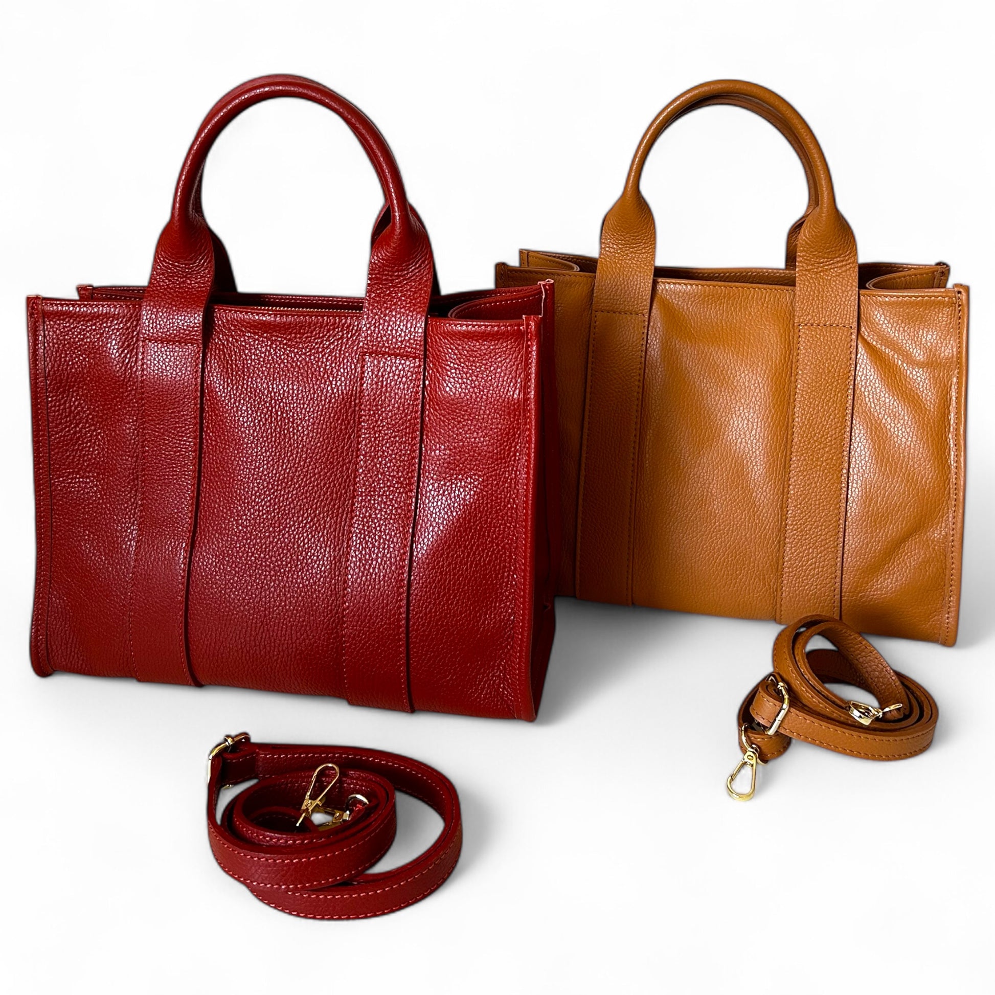 LISA-tote in vera pelle