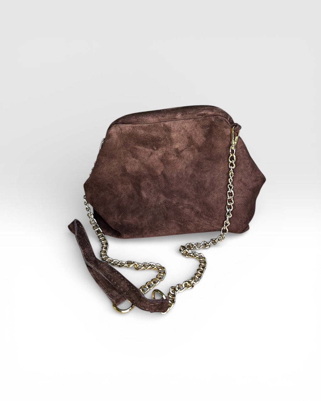 SUEDE CLUTCH