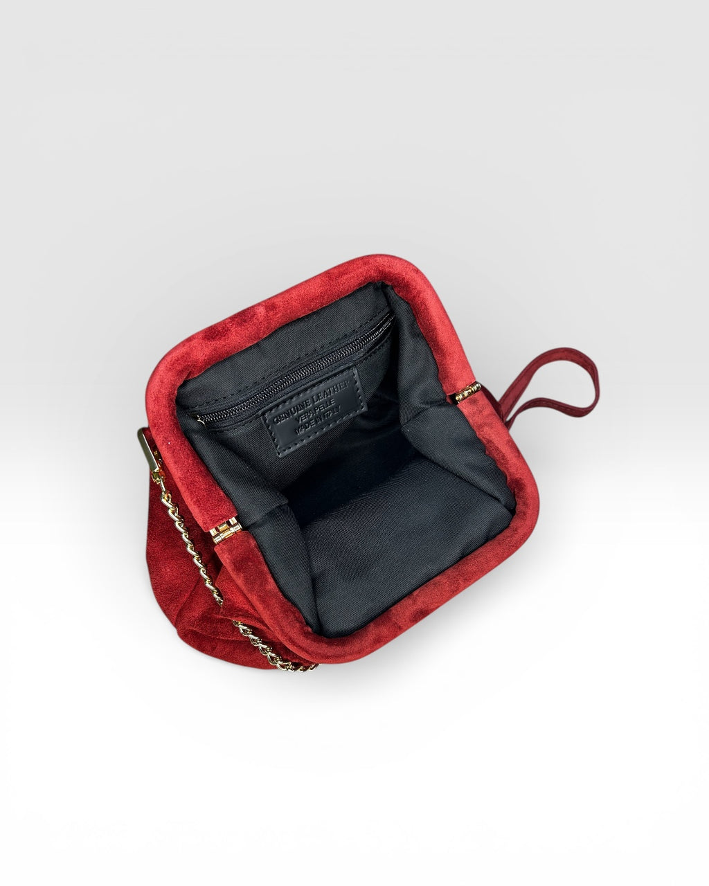 SUEDE CLUTCH