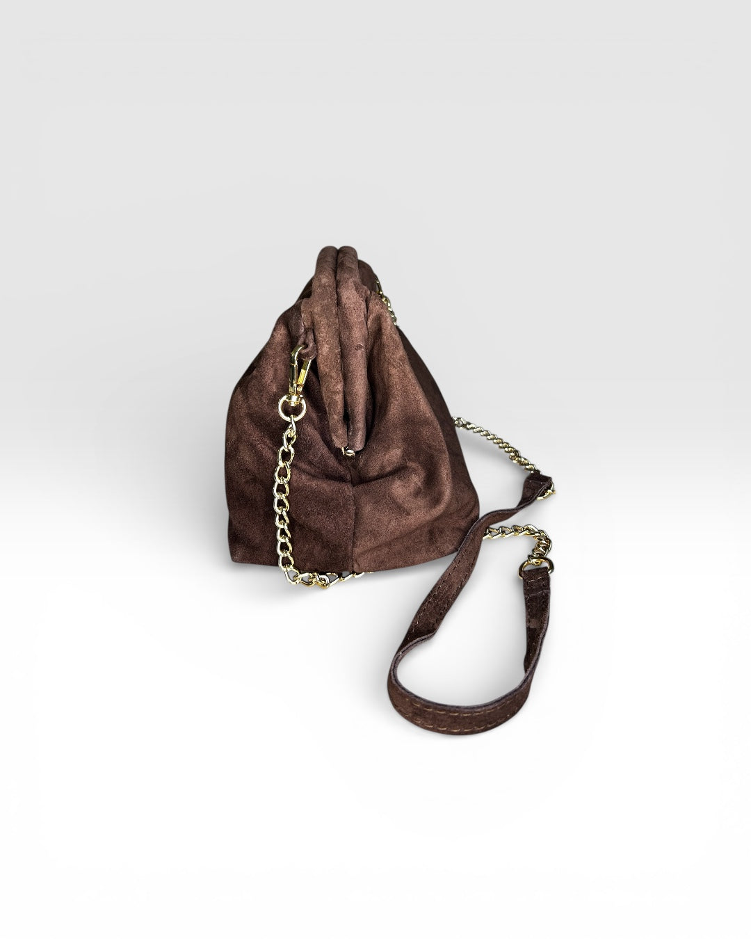 SUEDE CLUTCH