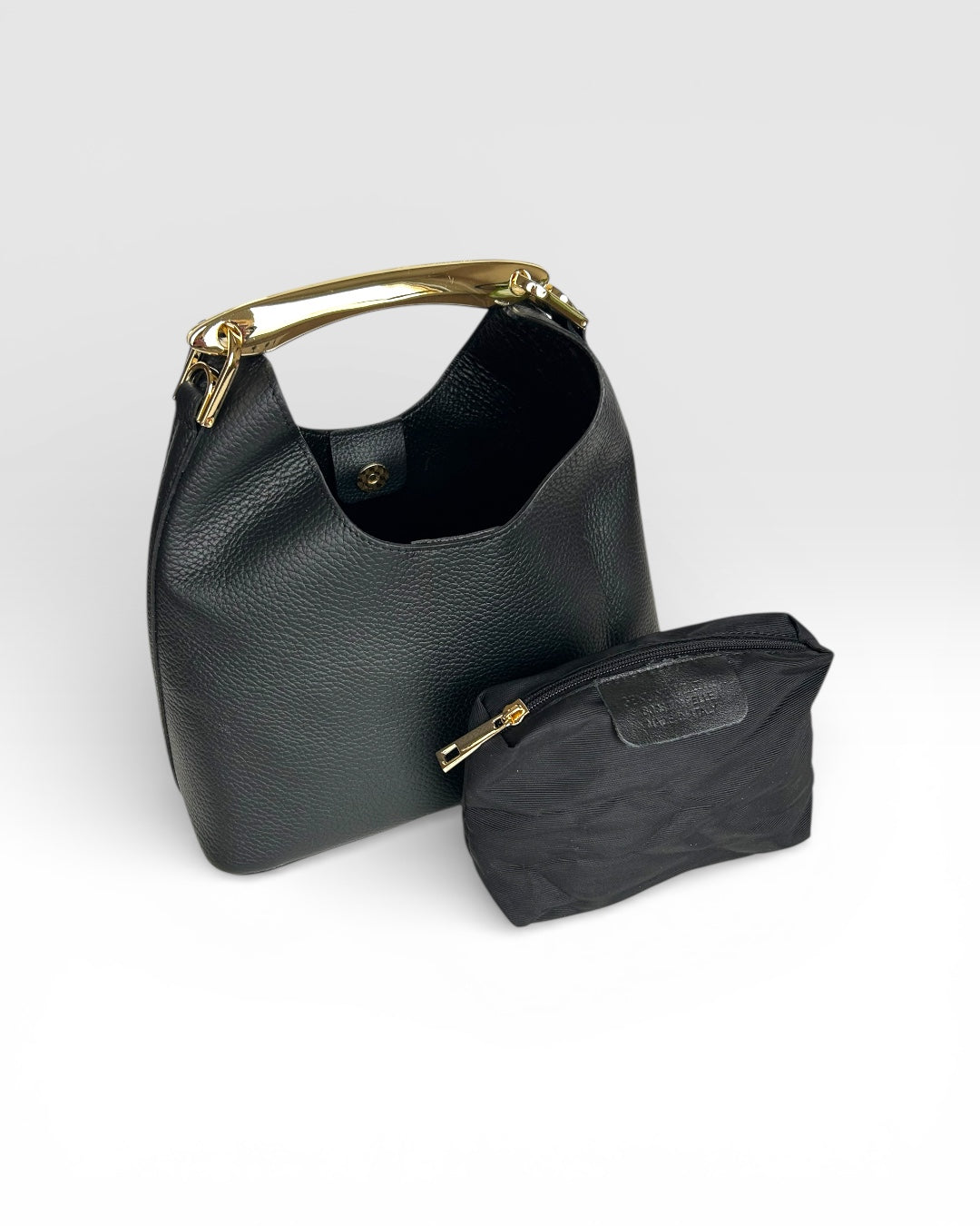 BORSA LUNA MEDIUM IN PELLE